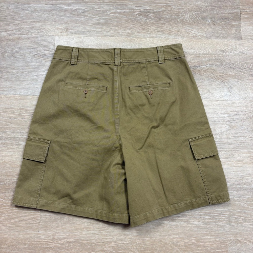 Madewell The Harlow Pleated High Waist Cargo Short Women's‎ 14 - Picture 6 of 7